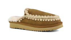 MOU ESKIMO SLIPPER COGNAC
